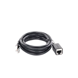 Cable de Extensión Cat6 RJ45 F/UTP / Macho a Hembra / 2m / Método de conexión 568B / Velocidad de transmisión 1000Mbps / Ancho de banda del canal 250MHz / Caja de Cobre / Negro