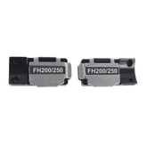 Par de Sujetadores (Holders) para fibra óptica 250 micras para Fusionadoras Tempo