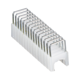 Paquete de 300 Grapas con Aislamiento, para Cables CAT3 y CAT5e, Cable de Altavoz y Cable de seguridad de hasta 1/4'' × 5/16'' (6 mm × 8 mm).