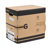 Bobina de Cable de 305 Metros UTP Cat6 Riser / Color Blanco / UL, CMR, Probado a 350 Mhz / Para Aplicaciones de CCTV, Redes de datos, IP megapixel, Control RS485