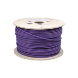 Bobina de Cable Blindado F/UTP de 4 Pares, Z-MAX, Cat6A, Soporte de Aplicaciones 10GBase-T, LS0H (Libre de Gases Toxicos), Color Violeta, 305m