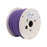 Bobina de Cable Blindado F/UTP de 4 Pares, Z-MAX, Cat6A, Soporte de Aplicaciones 10GBase-T, LS0H (Libre de Gases Toxicos), Color Violeta, 305m