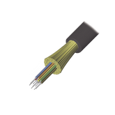 Cable de Fibra Óptica de 6 hilos, Interior/Exterior, Tight Buffer, No Conductiva (Dieléctrica), LS0H, Multimodo OM4 50/125 optimizada, 1 Metro