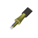 Cable de Fibra Óptica de 6 hilos, Interior/Exterior, Tight Buffer, No Conductiva (Dieléctrica), Riser, Multimodo OM3 50/125 optimizada, 1 Metro