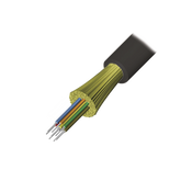 Cable de Fibra Óptica de 12 hilos, Interior/Exterior, Tight Buffer, No Conductiva (Dielectrica), Riser, Multimodo OM3 50/125 optimizada, 1 Metro