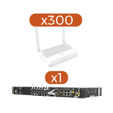Kit 300 ONTs HG6145D2 + 1 OLT AN6001G16-AC