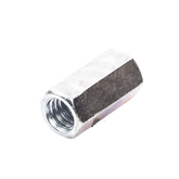 Cople hexagonal roscado cuerda máquina galvanizado d 9.5 mm (3/8")