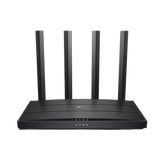 Router WiFi 6 AX 1500Mbps / MU-MIMO 2X2 y OFDMA / 1 Puerto WAN 10/100/1000 Mbps / 3 Puertos LAN 10/100/1000 Mbps / 4 Antenas / Conexión Inalámbrica OneMesh