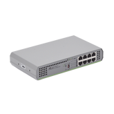 Switch Gigabit No Administrable, 8 Puertos 10/100/1000 Mbps fuente de alimentación interna