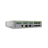 Switch Gigabit L3, 8 puertos 1000T PoE++, 2 puertos 100/1000X SFP, 3 puertos entrada DC