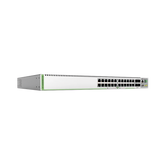 (GS980MX/28) Switch Stack L3, 24 puertos 10/100/1000-T, 4 Puertos SFP+ 10G, Fuente de poder fija