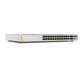 Switch Stackeable Capa 3, 24 puertos SFP Gigabit + 4 puertos SFP+ 10 G, fuente redundante