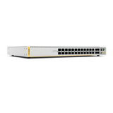 Switch Stackeable Capa 3, 24 puertos SFP Gigabit + 4 puertos SFP+ 10 G, fuente redundante