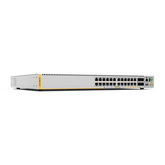 Switch Stackeable Capa 3, 24 puertos 10/100/1000 Mbps + 4 puertos SFP+ 10 G, fuente redundante