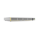 Switch Stackeable Capa 3, 48 puertos 10/100/1000 Mbps + 4 puertos SFP+ 10 G, fuente redundante
