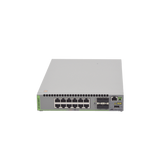 Switch Capa 3 Stackeable 10 Gigabit , 12 puertos 100/1000/10G Base-T (RJ-45) y 4 puertos SFP/SFP+ 10G
