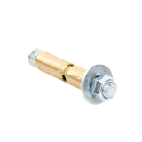 Kit de 4 Piezas de Taquete Tipo Barrenancla con Tornillo de 3/8" X 3" con Taquete de 1/2".