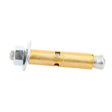 Kit de 4 Piezas de Taquete Tipo Barrenancla con Tornillo de 3/8" X 3" con Taquete de 1/2".