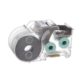 Casete de 150 Etiquetas Adhesivas, Para Identificación de Marcadores de Cable, Rack o Gabinetes, 50.8 x 25.4 mm, Color Blanco