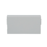 Módulo de tapa ciega (Inserto Ciego), de 1/3, Color Blanco, 1 Pieza