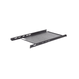Charola Ajustable para Rack de 19" de 4 postes de 1 Unidad de Espacio. Profundidad de 633 a 816 mm