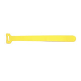 Cincho de contacto color amarillo, 150 x 12mm (20pzs) (4300-02002)