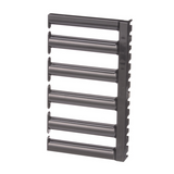 Dedos Administradores con Control de Radio de Curvatura, 5 in de Profundidad, 5 UR, Color Negro