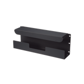 Accesorio Pasacables Para Rack Estándar de 19 in, 4 UR, Capacidad de 260 Cables Cat6, 4.5 in de Profundidad, Color Negro