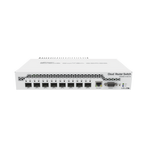 (CRS309-1G-8S+IN) Switch administrable Sistema Operativo Dual, puerto 1G Rj45, 8 puertos 10G SFP+ para Escritorio