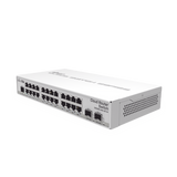 Switch Sistema Operativo Dual 24 Puertos Gigabit Ethernet y 2 Puertos SFP+, Para Escritorio