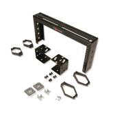 Rack Abierto, Con Montaje para Charola Porta Cables, Para Uso Como Punto de Consolidación, 4UR, Color Negro