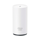 Router Inalámbrico MESH Exterior para Hogar / Doble Banda Wi-Fi 6 AX3000 Mbps / 2 Puerto Gigabit WAN/LAN / Puertos PoE 802.3 af/at Entrada / 2 Antenas Internas / Protección IP65 / Administración Mediante la App Deco (iOS, Android)