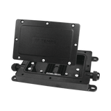 Cierre de Empalme Interior/Exterior para 12 fusiones, IP68, 2 puertos en línea