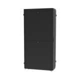 Gabinete Net-Verse para Centros de Datos, 42UR, 600mm de Ancho, 1000mm de Profundidad, Fabricado en Acero, Color Negro