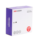 Bobina de Cable UTP 100 Mts / Cat 6 (23 AWG) / Color Blanco / PVC (CM) / Uso en Interior / 100% Cobre / Aplicaciones de CCTV y Redes de Datos