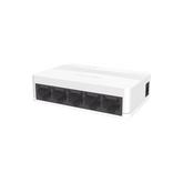 Switch No Administrable de 5 Puertos para Escritorio / Fast Ethernet 10 / 100 Mbps / Diseño Compacto y Estetico