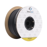 Carrete de Fibra Óptica Monomodo con conectores LC-LC Duplex, Reforzada con Kevlar, de 150 metros, Para instalaciones subterráneas por tubería