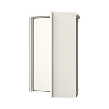 Gabinete Acero Galv. para 3 Bat. PL110D12. Puerta Sin Ventilación. Acc. de piso o poste No incluidos (400 x 1060 x 300mm).