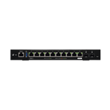EdgeRouter 12, con 10 puertos 10/100/1000 Mbps + 2 puertos SFP, con funciones avanzadas de ruteo