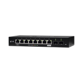 EdgeSwitch 10X Administrable de 8 Puertos Gigabit, PoE Passthrough + 2 Puertos SFP