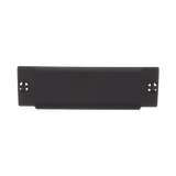 Placa Ciega FAP, Para Reservar Espacio de Uso Futuro en Paneles de Fibra Óptica, Color Negro