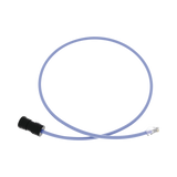 Cable de Conexión en Campo Jack a Plug RJ45, Categoría 6A, CMP (Plenum), 1 Metro, Color Azul