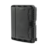 Cierre de Empalme para 20 fusiones de fibra óptica, Exterior, 16 acopladores SC/APC, IP65 "No incluye Splitter"