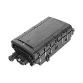 Caja de Distribución de Fibra Óptica para 48 empalmes con 16 acopladores SC/APC, enterrado directo, IP68