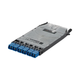 Cassette HD Flex™ Con 6 Puertos LC Duplex (12 Fibras), Para Fibra Monomodo OS2, Color Azul