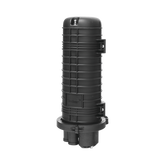 Caja de Distribución de Fibra Óptica Vertical tipo Domo, hasta 96 empalmes, Exterior, IP68