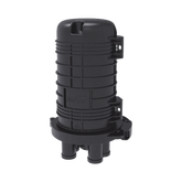 Caja de Distribución de Fibra Óptica Vertical tipo Domo, hasta 48 empalmes, Exterior, IP68