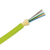 Cable de Fibra Óptica de 6 hilos, Multimodo OM5 50/125 Optimizada, Interior, Tight Buffer 900um, No Conductiva (Dieléctrica), OFNP (Plenum), Precio Por Metro