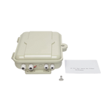 Gabinete Pasivo de Fibra Óptica, Acepta Dos Placas FPONEAP12, Protección IP55, Montaje en Poste o Pared