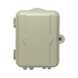 Gabinete Pasivo de Fibra Óptica, Acepta Dos Placas FPONEAP12, Protección IP55, Montaje en Poste o Pared
